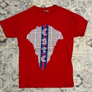 Crooks & Castles Red Graphic Tee